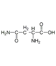 l-(+)-無(wú)水天冬酰胺結(jié)構(gòu)式